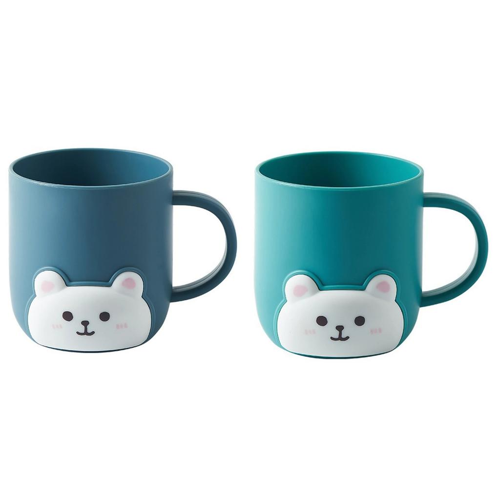 1-2 шт., чашка для зубной щетки в ванной, детский медведь, студенческое общежитие, милый мультяшный полоскатель для горла, пластиковые детские товары, товары для дома