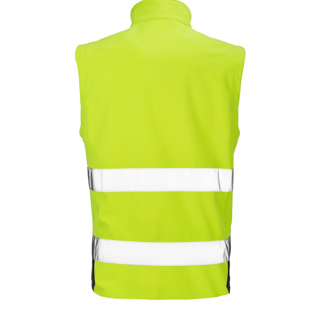 Safegard Мужской жилет Softshell Hi-Vis
