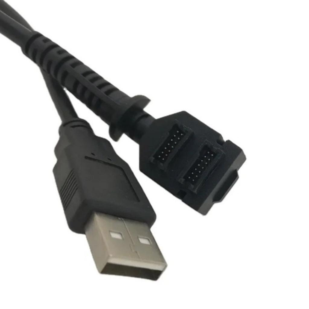10 футов IDC двойной 14-контактный к USB2.0 мужской кабель питания для Verifone VX805 VX820 сканирующий зарядный шнур