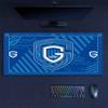 KRC Genk Color Mouse Pad Large Gaming Table Cushion Non-slip Laptop Tablet Big Mousepad XXL Mat Mini PC Playmat With Lock edge