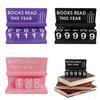 Book Read Counter Bookshelf Decoration Handmade Acrylic Book Read Counter This Year Tracker Reading Challenge Tracker Book Lovers Gift