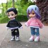 Одежда для кукол ob11 Baby Clothes For Baby Chain Jeans Pants Liquor Bar And Jeans Furniture For Dolls 1/12 Cool Anime High Quality Toy Accessoriess