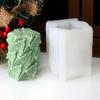3D Christmas Tree Santa Claus Candle Silicone Molds DIY Christmas Decor Soap Making Festive Aromatherapy Candle Supplies