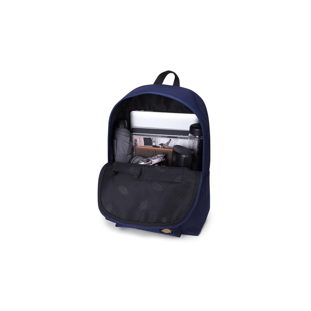 Dickies Large Logo Print Versatile Polyester Backpack Unisex Backpack Midnight-Blue 173U90LBB13BL01