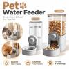 No Wet Mouth Hanging Cat Water Dispenser  for Dog Cat Rabbit Cage Feeding and Drinking