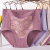 Middle-Aged Women's High Waist Pure Cotton Plus Size Briefs