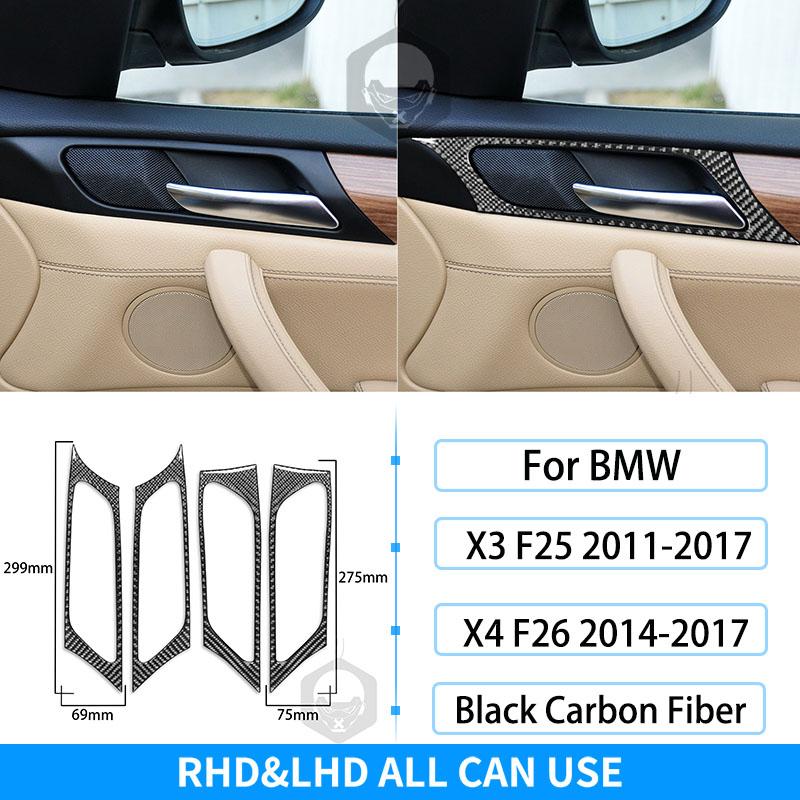 RRX для BMW X3 F25 X4 F26 2011-2017 углеродное волокно интерьер рулевого колеса переключения передач Декор крышка отделка наклейка автомобиля