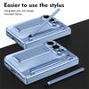 Suitable for IPhone Duo Folding Case Tempered Film Stylus Hinge Stand Protects Back Cover-Phone Case Funda