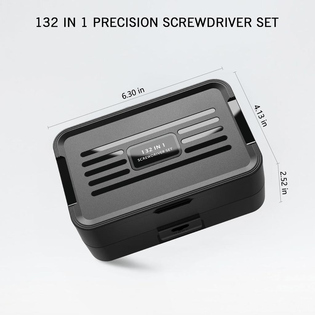 Набор мини-отверток с цветовой маркировкой, набор микромагнитных инструментов для ремонта 132 в 1 с ящиком для хранения