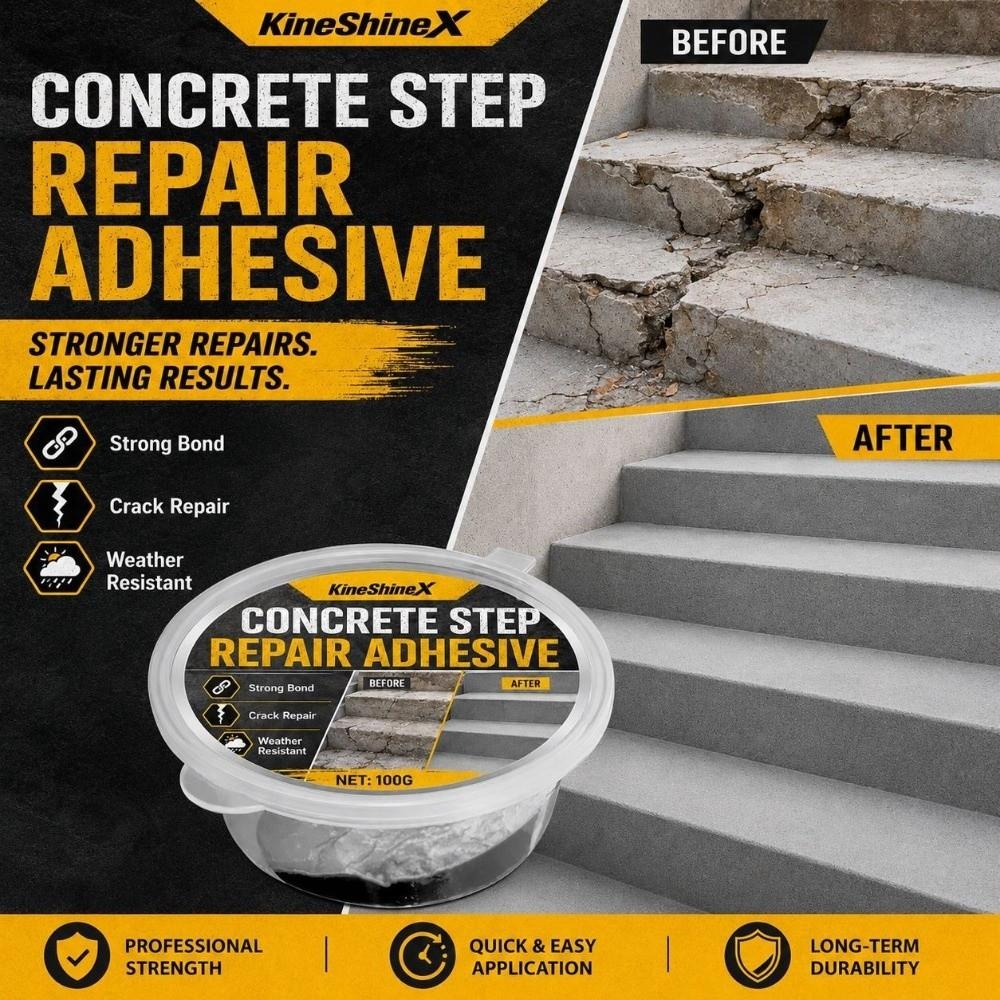 Waterproof Cement Repair Adhesive 100g Spackle Wall Repair Concrete Step Repair Adhesive Outdoor
