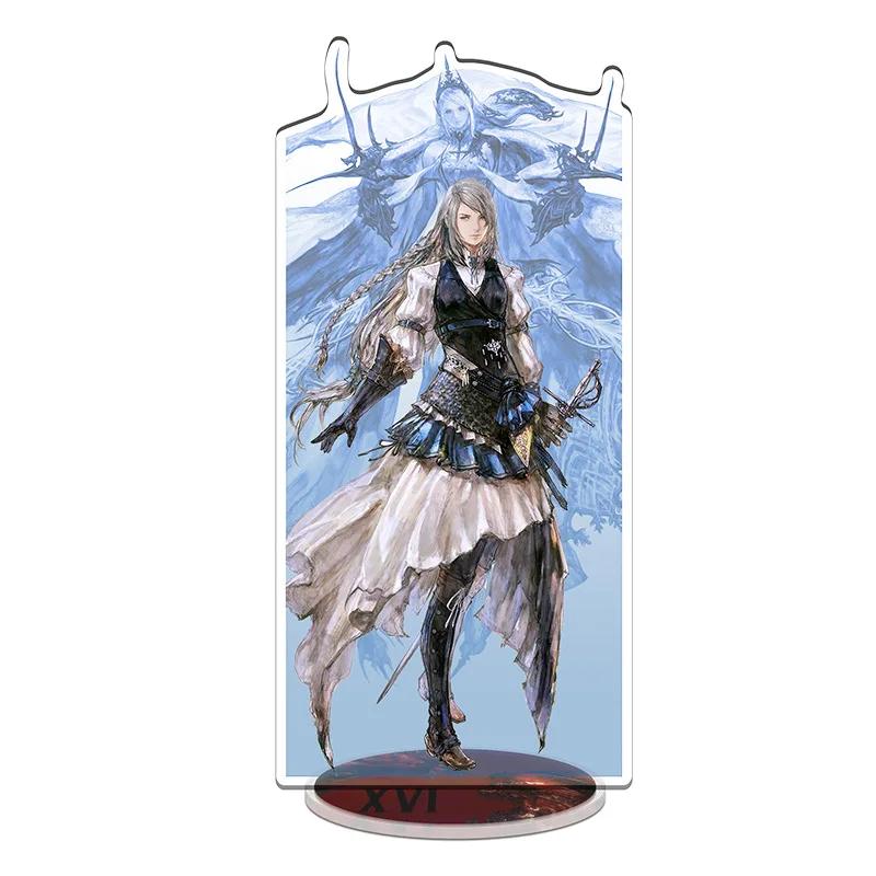 16см Фэнтези Игра Периферия КЛАЙВ-РОЗФИЛД Акриловые Стенды с Персонажами Карточные Подарки для Мальчиков Коллекция Украшение Игрушки Куклы