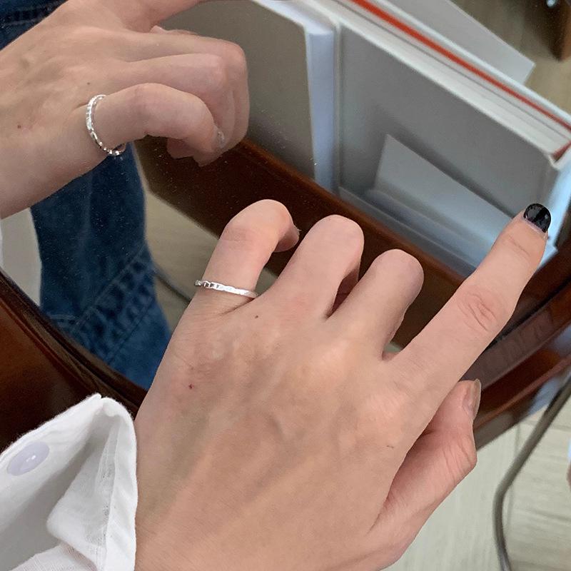 Коллекция женских винтажных регулируемых колец на мизинец - Высококлассные, штабелируемые, в холодном стиле