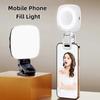 Portable Phone Selfie Light Rechargeable LED Phone Fill Light Mobile Phone Fill Light  Conference