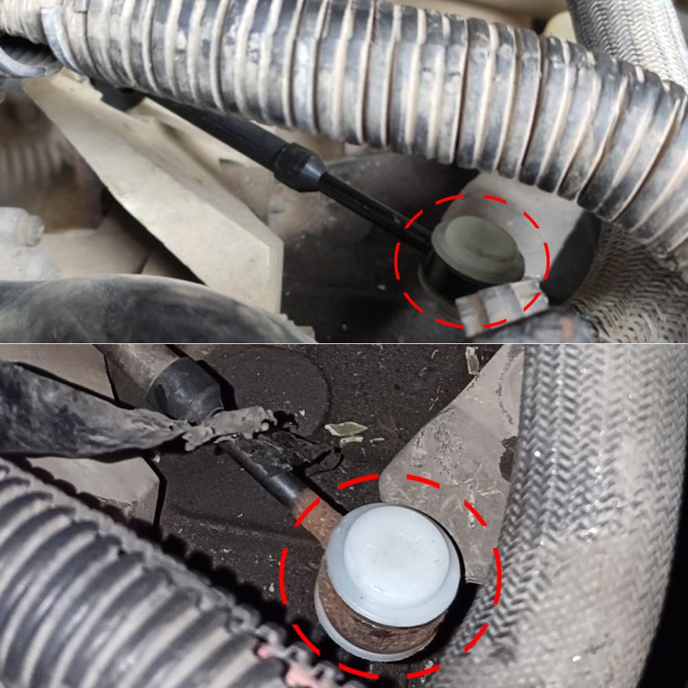 5+R Speed Chrome Shift Knob For Citroen C4 Picasso 2007 2008 2009 2010 2011 2012 2013 Manual Gear Cable Selector Linkage End Collet Bushing Repair Kit