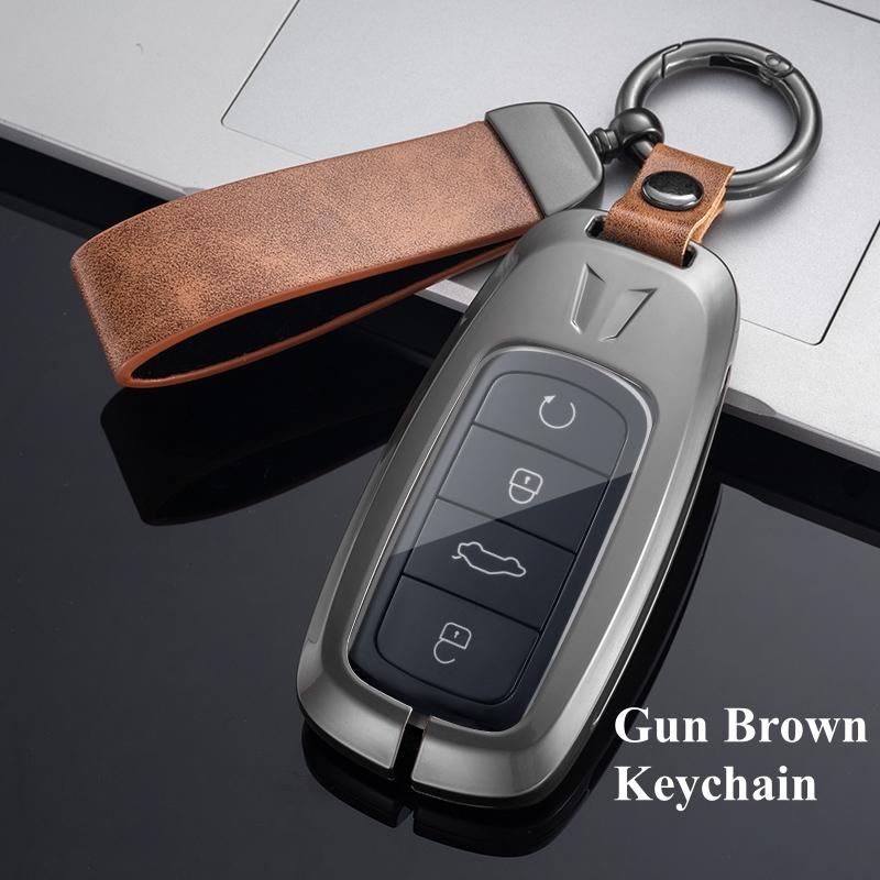Металлический чехол для автомобильных ключей, автоаксессуары для Chery Tiggo 3 5X 4 8 Glx GX 7 8 2019 2020 Arrizo для Chery Tiggo 8 Pro Tiggo 8plus New 5 plus 7pro