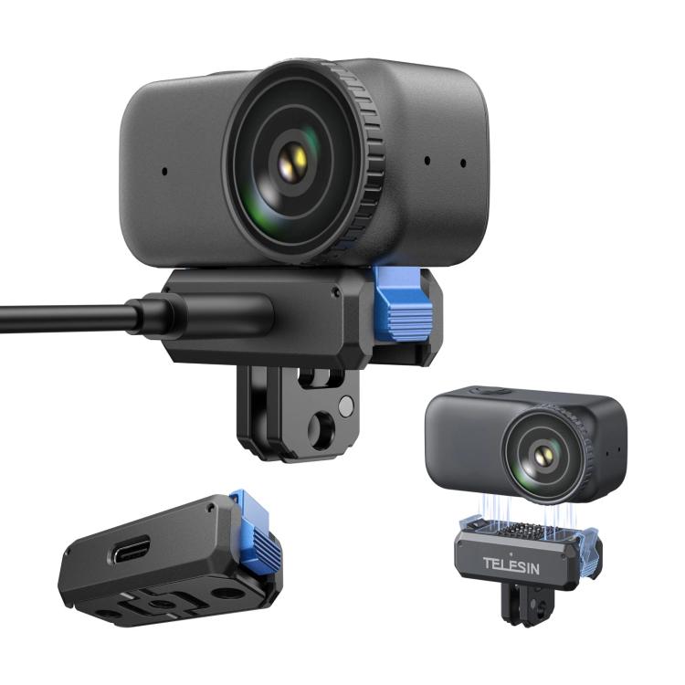 Для DJI Osmo Nano TELESIN Магнитная Быстросъемная Зарядная База Перезаряжаемый Адаптер Крепление