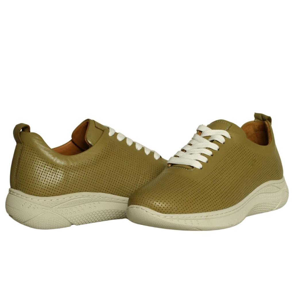 Повседневное использование спортивной подошвы из натуральной кожи особого дизайна женской обуви