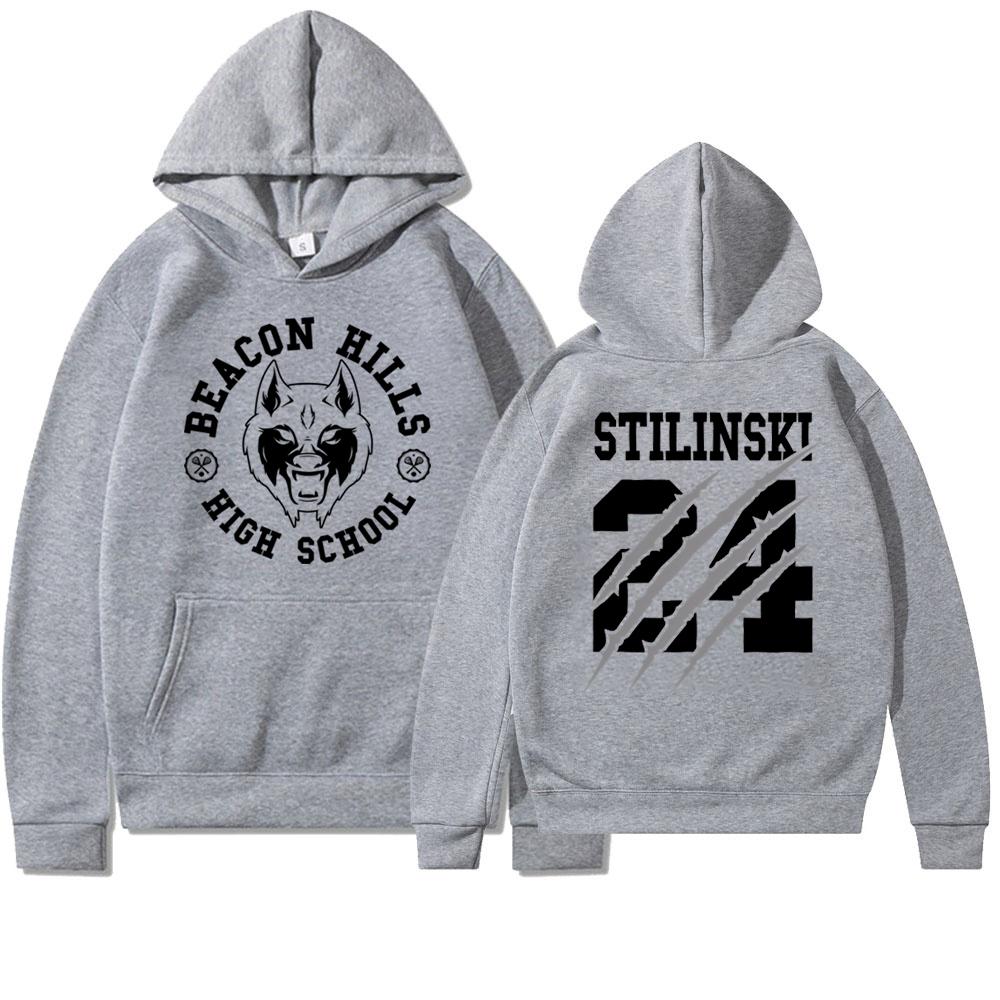 Худи Teen Wolf Stileski 24, осень/зима, MCCALL 11, модный принт, уличная одежда, спортивная одежда для мужчин и женщин, теплая толстовка.