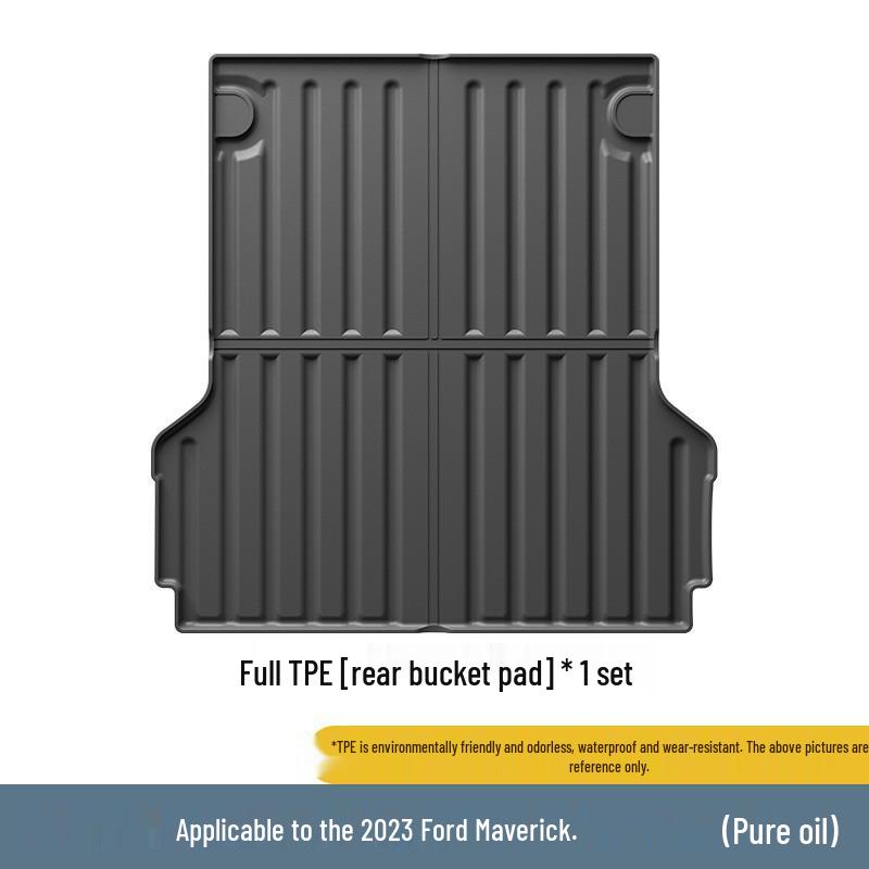 Ford Series Eco-Friendly TPE Trunk Mats: Ideal for Trunk, Rear Bed, and Backrest.
