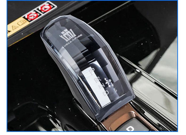 Хрустальная ручка переключения передач Alphard/Vellfire Модель 24-25 - Аксессуар для модификации интерьера.