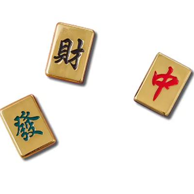 Качество Маджонг Серия Обувные Аксессуары Унисекс Золотой