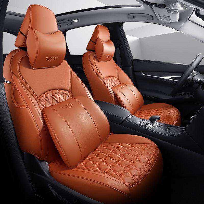 Infiniti Genuine Leather Seat Cushion for FX Series - Full Coverage, Five-Seat Car Seat Cover