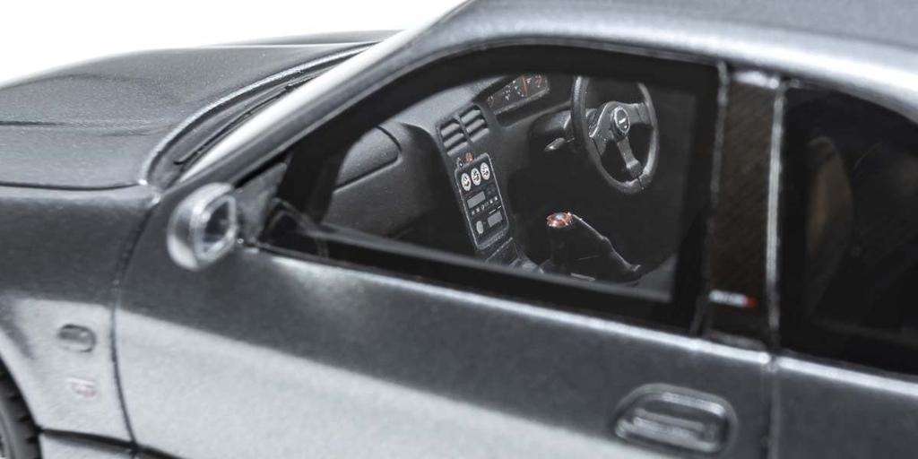 Kyosho Original Nissan Skyline R33 Nismo Grand Touring Car Gray Finished Product KSR43109GR 1/43 GT-R
