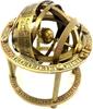 Brass Armillary Sphere Antique Finish Nautical Globe Maritime Desk Décor