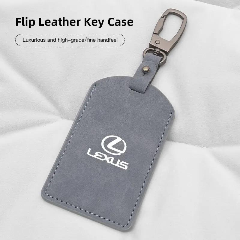 Key Card Holder Car Key Remote Protector Cover Accessories For Lexus RX IS250 GS NX IS200 RX350 Ct200h LX570 LX600 LX470 GX470 GC0