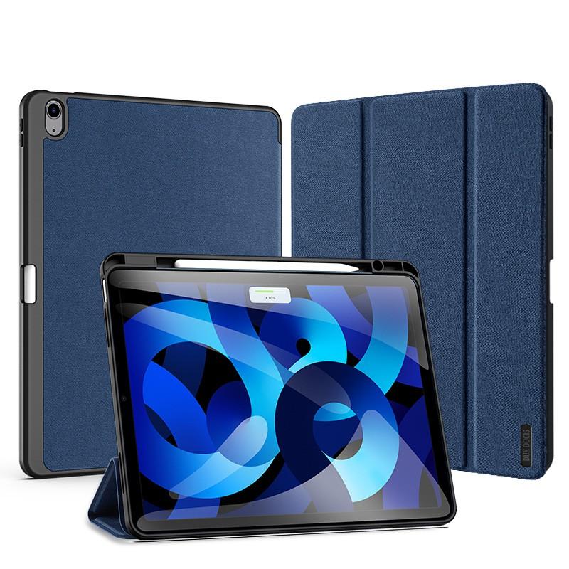 DUXDUCIS IPad Air 13 Case With Pencil Holder 11 3-Fold Stand Shockproof Cover