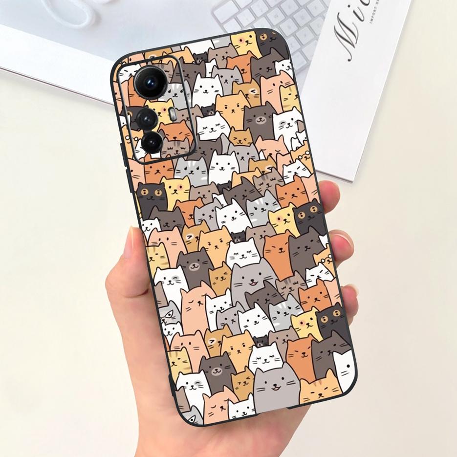 Чехол для Xiaomi Redmi Note 12s Милый Модный Мультяшный Задняя Крышка 6.43'' Мягкий ТПУ Чехол для Телефона Для Redmi Note 12S Note12s Fundas Capa