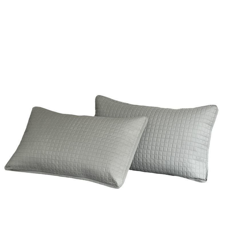 Стеганый чехол-протектор для подушки против пота и масла