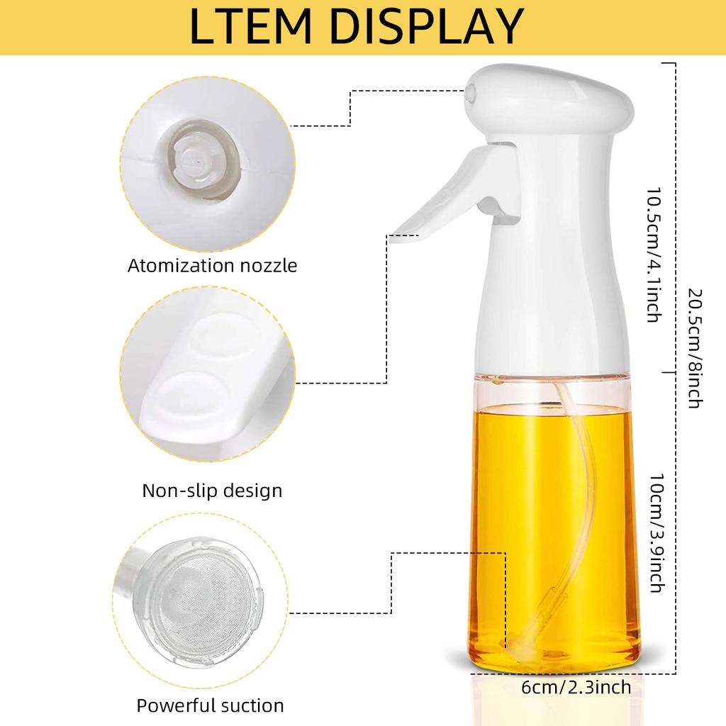 Il Spray Bottle BBQ Cooking Olive Oil Sprayer Kitchen Baking Oil Spray Empty Bottle Vinegar Bottle Oil Dispenser