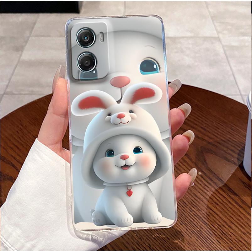 For Motorola Moto G06 4G/G06 Power Soft Silicone TPU Clear Shell Popular Painted Casing Fluffy Kitten Shockproof Cover