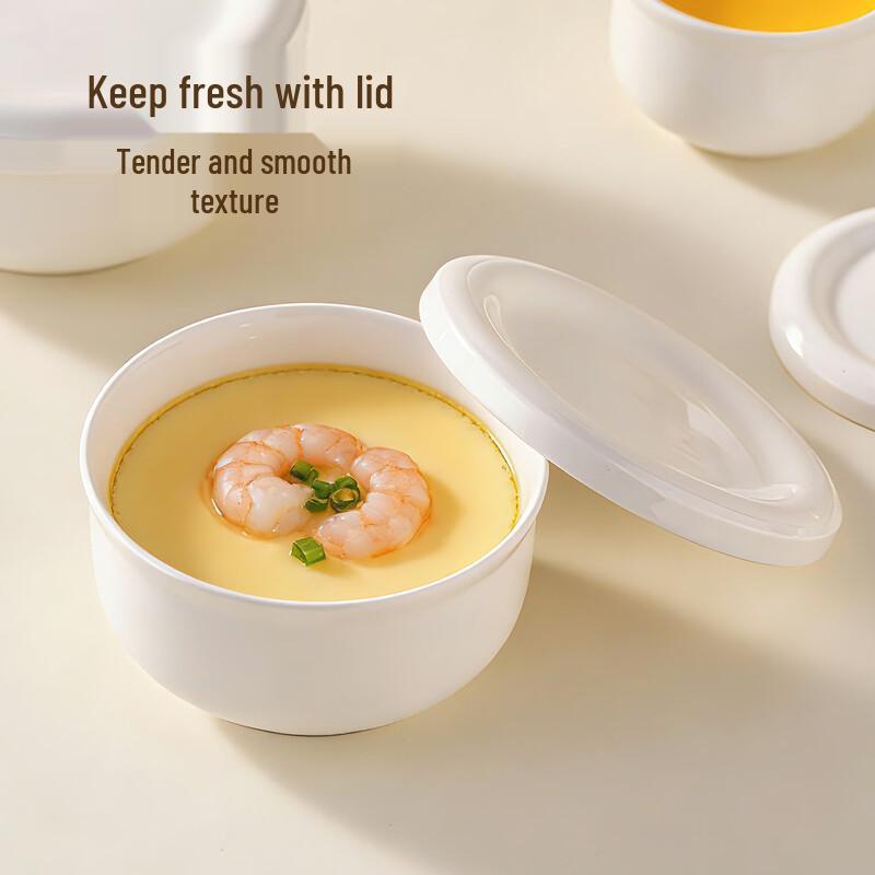 Керамическая пароварка Onlycook 4 дюйма с крышкой