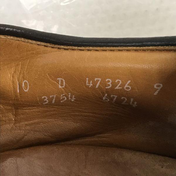 Allen Edmonds Stockbridge Кожаные туфли-оксфорды с U-образным мыском 10D 27.5-28см Коричневый(ИСПОЛЬЗОВАЛ)