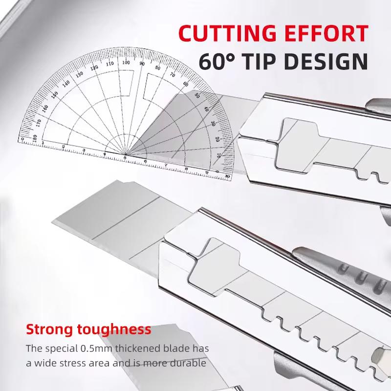 Нож универсальный SK5 стальное лезвие может быть сменным и выдвижным острым для резки бумаги, ткани, дерева, резины, пластика