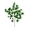 Fake Maple Leaf High Simulation Ornamental Maintenance Free Simple Branch Fall Decor for Balcony