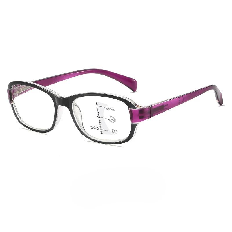 Прогрессивные мультифокальные очки для пресбиопии Ультралегкие мужские и женские очки с защитой от синего света Высококачественные очки для пресбиопии