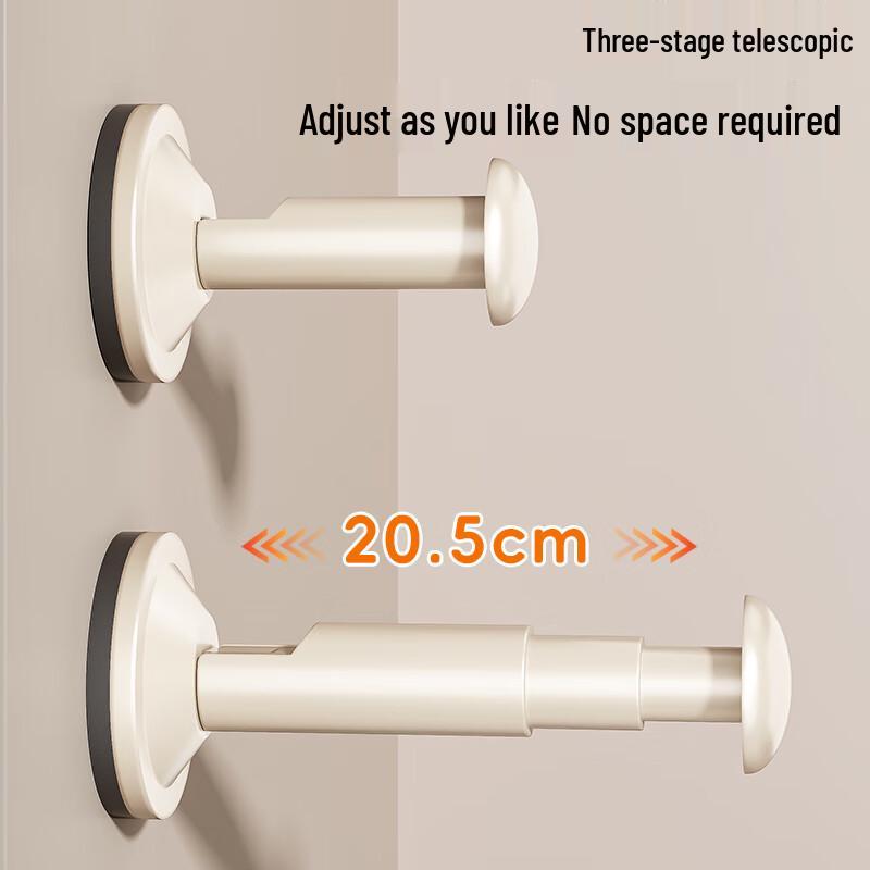 Bai Han Suction Cup Retractable Clothes Hanger