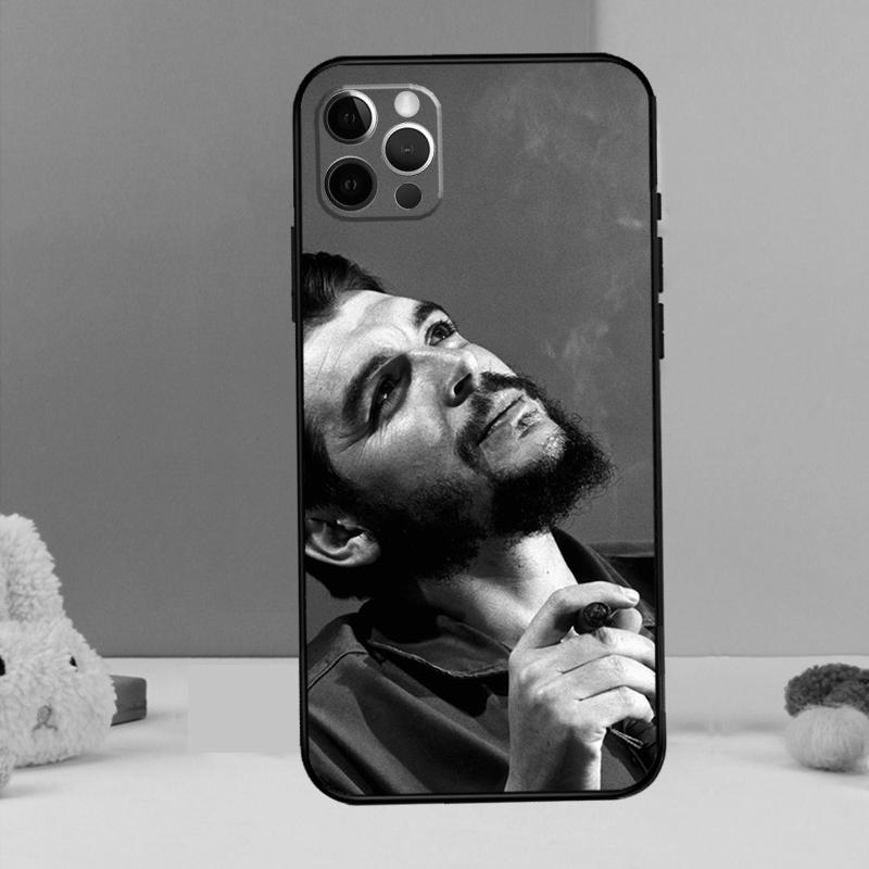 Че Гевара Сигарета Чехол для телефона для iPhone 17 Air 16 15 13 12 11 14 Pro Max 12 13 mini 15 16 Plus 16e Чехол Coque