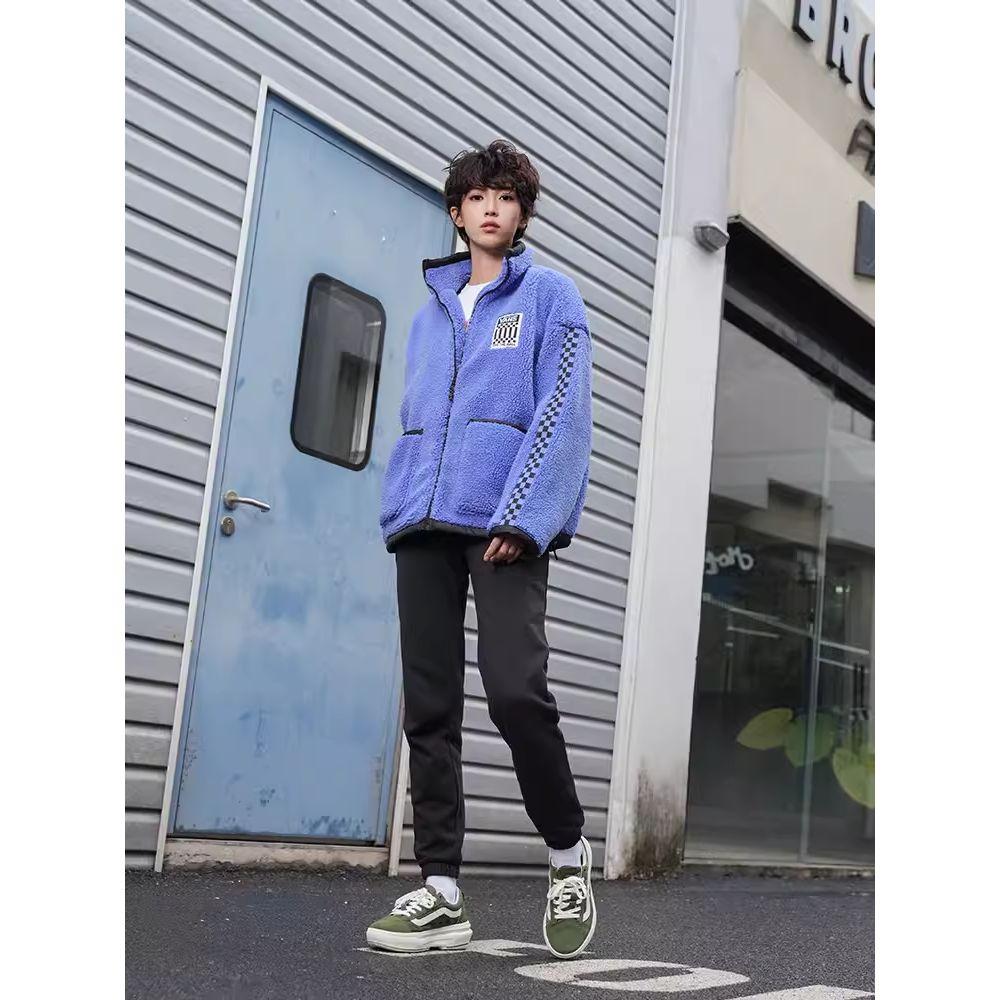 Vans Однотонные трикотажные спортивные брюки со шнуровкой и манжетами, унисекс, черные VN000912BLK