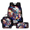 Kids Cartoon Backpack Set With Lunch Bag Pencil Case - Lightweight Ergonomic School Grades 1-6