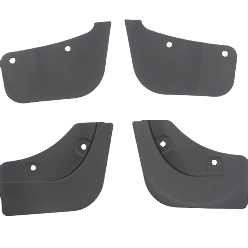 4-piece Fender Set Suitable for 2017-2023 Tesla Model 3/Y Black Invisible TPE Fender Car Exterior Modification Accessories