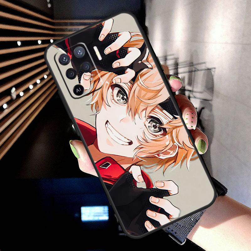 Игровой чехол Thoma Genshin Impact для Oppo A17 A57 A77 A76 A16 A96 A18 A60 A80 A40 A38 A58 A78 A98 A94 A74 A54 A15 A5 Pro
