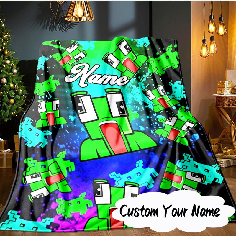 Custom Name Space Alien un-speakable Blanket Ideal Bedding Blanket Perfect for Travel, Camping, Living Rooms, Offices, Sofas, Fan Christmas gift