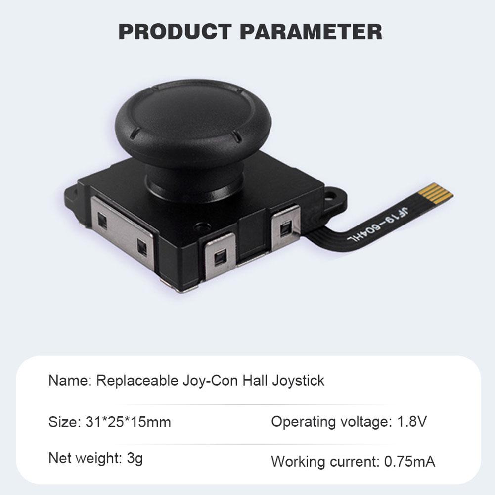 1/2/10 шт. Джойстик на эффекте Холла для Switch/Lite/OLED Joycon Замена Аналогового Стичка Стиков Без Дрифта Магнитный Стичок Холла