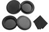 Of Compatible Rear Lens Cap and Camera Body Cap for Canon RF Mount Lens Dust Camera Cover for Canon RF Mount Mirrorless SLR Cameras [Set 2] Lenses,