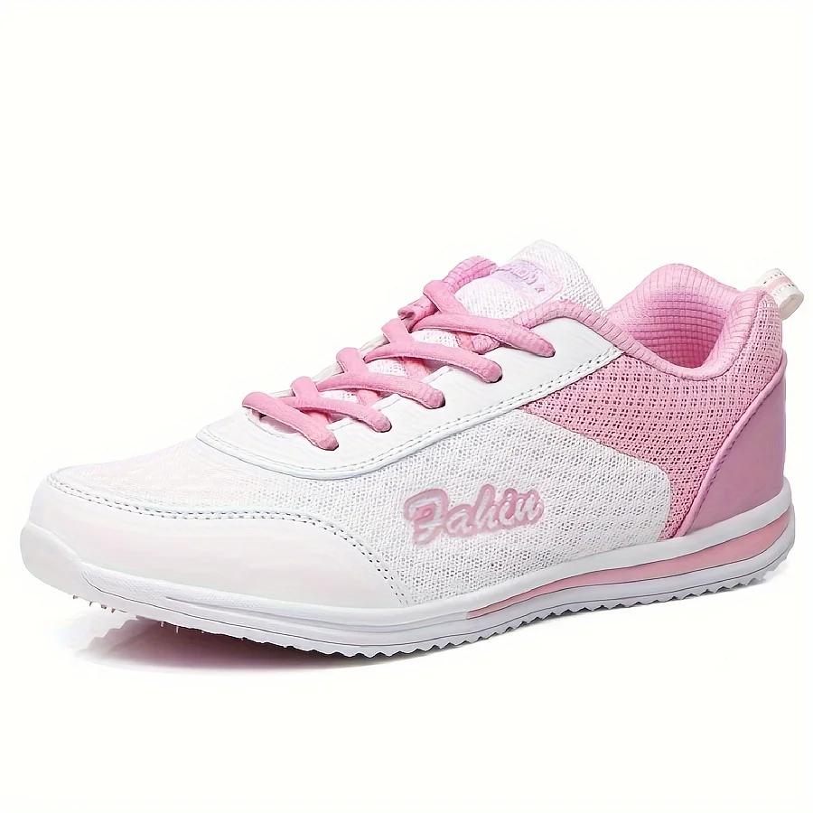 Fashion Breathable Sneakers For Women 2025 New Fashion Solid Color Soft Women Sneakers Mesh Fabric Lace Up Woman Shoes Female Footwear