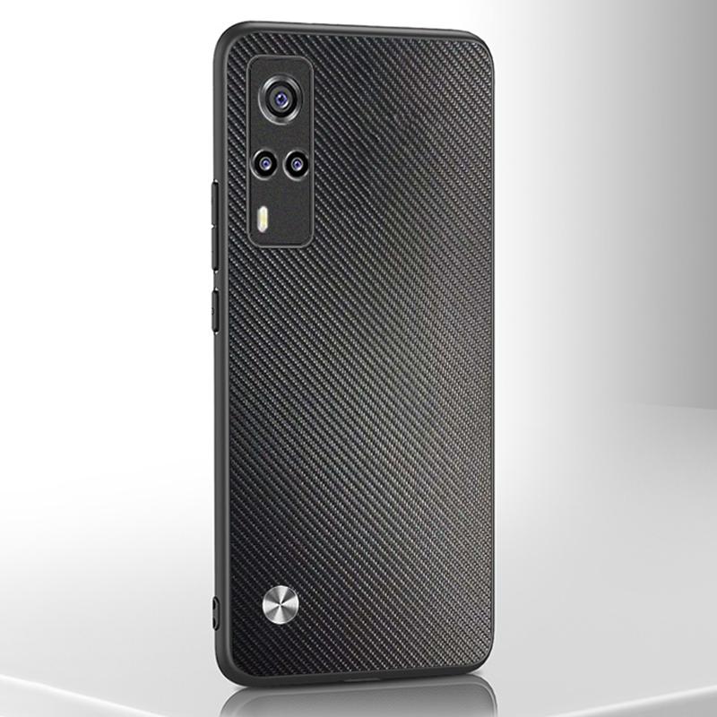 Роскошный чехол для телефона из искусственной кожи для Vivo Y31 Y51 Y53S Y72, силиконовый тонкий чехол для Vivo Y21 Y21S Y33S Y20 Y20S Y11S Y12S Coque